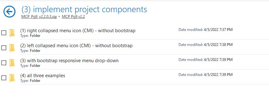 implementation options